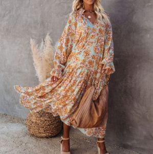 Vici Collection floral print dress w/slip